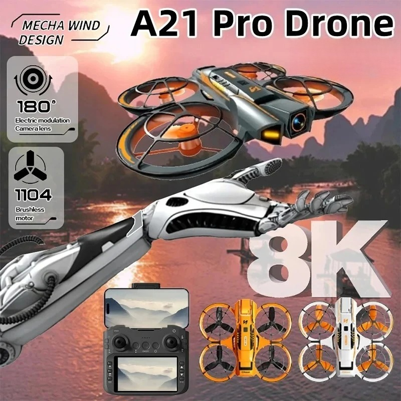 طائرة بدون طيار A21 Pro الأصلي - مراجعة Jjrc Drone X12 وسعره