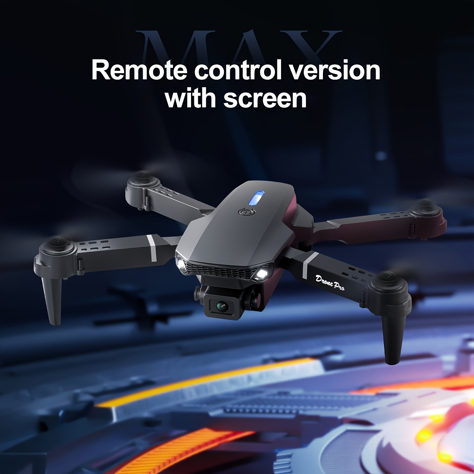 طائرة بدون طيار قابلة للطي E88 - مراجعة Drone Controller Screen وسعره