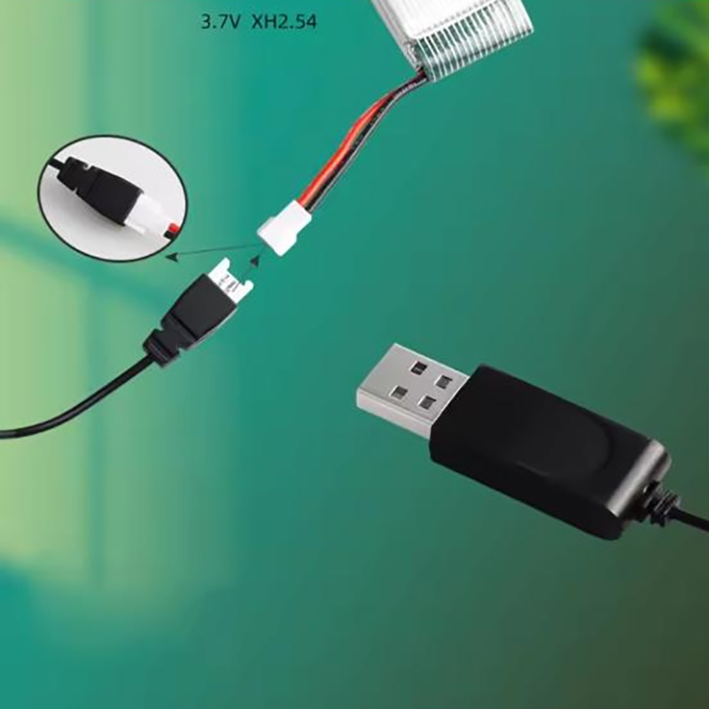 بطارية ليثيوم بوليمر 3.7 فولت  - مراجعة Drone Battery Adapter وسعره