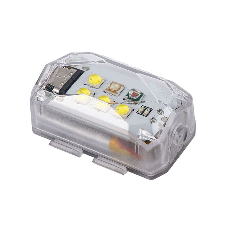 ABZZ-مصباح ليلي LED لطائرة DJI - مراجعة Drone Strobe Light وسعره